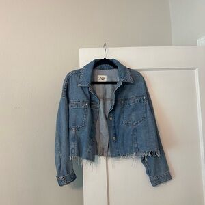 Zara denim jacket mint condition